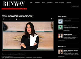 Cynthia Runway Magazine
